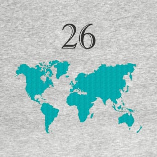 My Number 26 & The World T-Shirt